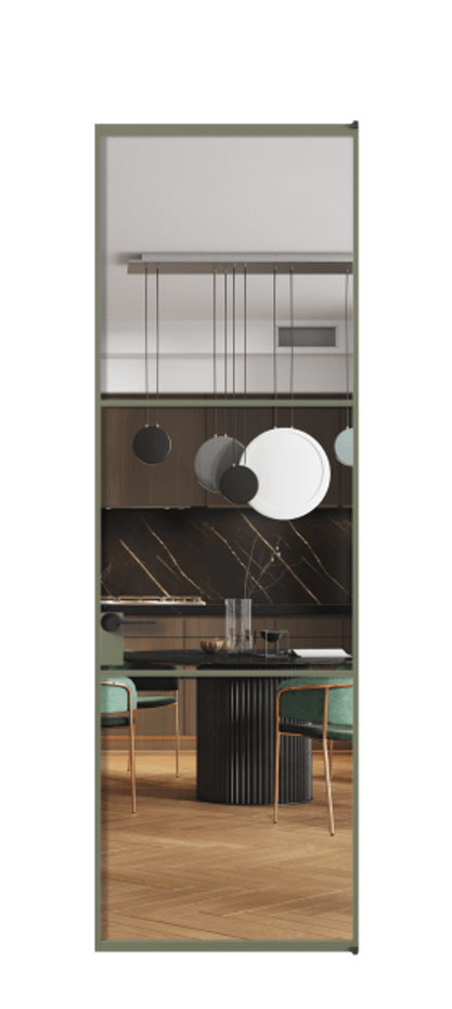 Алюминиевая дверь АЛПЛ040.03 Алюминий оливковый тёмный Прозрачное стекло "Crystal Vision", калёное. Без короба АОТ Цена 145990 Стоимость комплекта двери включает:
1. Полотно (600/650/700/750/800/850/900/950*2000-2400 мм).
2. Короб
3. Комплект фурнитуры (2 торцевые петли и магнитный замок с ответной планкой). Фабрика дверей Волховец 8 (800) 551 43 19 Алюминиевая дверь АЛПЛ040.03 Алюминий оливковый тёмный Прозрачное стекло "Crystal Vision", калёное Цена 145990 | Volhovec