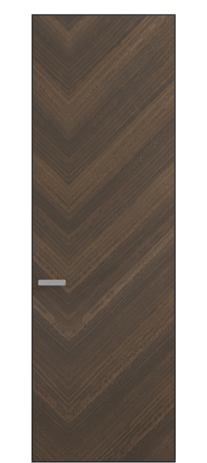 Дверь межкомнатная Rift АКП 0201 Эвкалипт мореный матовый Скрытый короб Черный Цена 94129 ₽ Наличники уже входят в базовый комплект. Фабрика дверей Волховец 8 (800) 551 43 19 Межкомнатная дверь Rift АКП 0201 Эвкалипт мореный матовый Цена 94129 ₽ | Volhovec