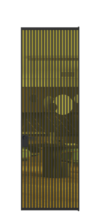 Алюминиевая дверь АЛПЛ040.06 Алюминий Черный Прозрачное жёлтое стекло, триплекс. Без короба чер Цена 220870 Стоимость комплекта двери включает:
1. Полотно (600/650/700/750/800/850/900/950*2000-2400 мм).
2. Короб
3. Комплект фурнитуры (2 торцевые петли и магнитный замок с ответной планкой). Фабрика дверей Волховец 8 (800) 551 43 19 Алюминиевая дверь АЛПЛ040.06 Алюминий Черный Прозрачное жёлтое стекло, триплекс Цена 220870 | Volhovec