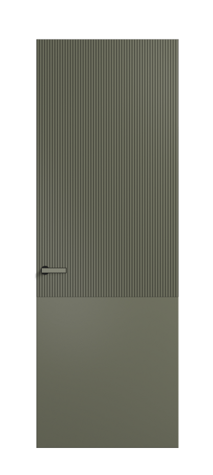 Дверь межкомнатная Velvet АКП 8205 Матовый оливковый тёмный. Скрытый короб Черный Цена 65529 . Фабрика дверей Волховец 8 (800) 551 43 19 Межкомнатная дверь Velvet АКП 8205 Матовый оливковый тёмный. Цена 65529 | Volhovec