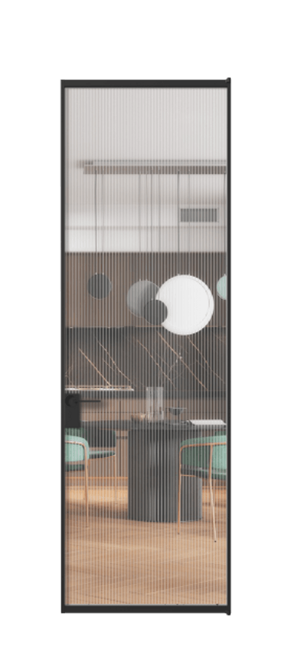 Алюминиевая дверь АЛПЛ040.01 Алюминий Черный Рифлёное стекло "Moru", триплекс. Без короба чер Цена 140370 Стоимость комплекта двери включает:
1. Полотно (600/650/700/750/800/850/900/950*2000-2400 мм).
2. Короб
3. Комплект фурнитуры (2 торцевые петли и магнитный замок с ответной планкой). Фабрика дверей Волховец 8 (800) 551 43 19 Алюминиевая дверь АЛПЛ040.01 Алюминий Черный Рифлёное стекло "Moru", триплекс Цена 140370 | Volhovec