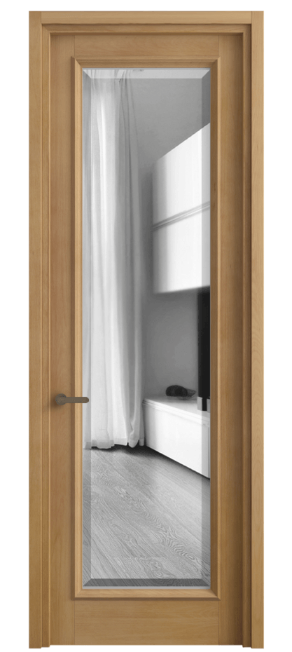 Дверь межкомнатная Charm 6702 Бук натуральный матовый Двустороннее зеркало с фацетом, триплекс Узкий классический наличник БНМ Цена 803200 AMD Наличники уже входят в базовый комплект. Фабрика дверей Волховец 8 (800) 551 43 19 Межкомнатная дверь Charm 6702 Бук натуральный матовый Двустороннее зеркало с фацетом, триплекс Цена 803200 AMD | Volhovec