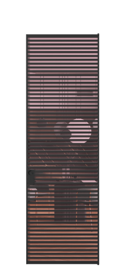 Алюминиевая дверь АЛПЛ040.07 Алюминий Черный Прозрачное розовое стекло, триплекс. Без короба чер Цена 220870 Стоимость комплекта двери включает:
1. Полотно (600/650/700/750/800/850/900/950*2000-2400 мм).
2. Короб
3. Комплект фурнитуры (2 торцевые петли и магнитный замок с ответной планкой). Фабрика дверей Волховец 8 (800) 551 43 19 Алюминиевая дверь АЛПЛ040.07 Алюминий Черный Прозрачное розовое стекло, триплекс Цена 220870 | Volhovec