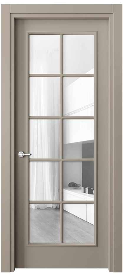 Дверь межкомнатная Paris 8102 Матовый бисквитный Прозрачное стекло Гладкий наличник МБСК Цена 64779 ₽ Наличники уже входят в базовый комплект. Фабрика дверей Волховец 8 (800) 551 43 19 Межкомнатная дверь Paris 8102 Матовый бисквитный Прозрачное стекло Цена 64779 ₽| Volhovec