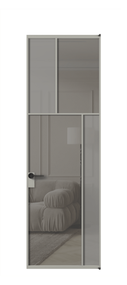 Дверь межкомнатная Mosaic АЛПЛ041.23 Алюминий нейтральный серый Сатинированное серое стекло, триплекс, 6 мм + Прозрачное серое стекло, триплекс Без короба АНСР Цена 160090 Стоимость комплекта двери включает:
1. Полотно (600/650/700/750/800/850/900/950*2000-2400 мм).
2. Короб
3. Комплект фурнитуры (2 торцевые петли и магнитный замок с ответной планкой). Фабрика дверей Волховец 8 (800) 551 43 19 Межкомнатная дверь Mosaic АЛПЛ041.23 Алюминий нейтральный серый Сатинированное серое стекло, триплекс, 6 мм + Прозрачное серое стекло, триплекс Цена 160090 ₽ | Volhovec