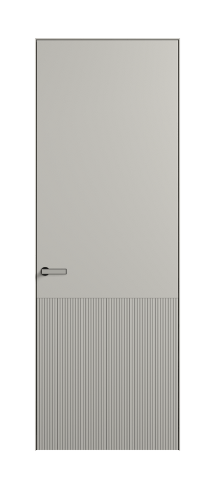 Дверь межкомнатная Velvet 8204 Матовый тёплый серый. Скрытый короб Черный Цена 60029 . Фабрика дверей Волховец 8 (800) 551 43 19 Межкомнатная дверь Velvet 8204 Матовый тёплый серый. Цена 60029 | Volhovec