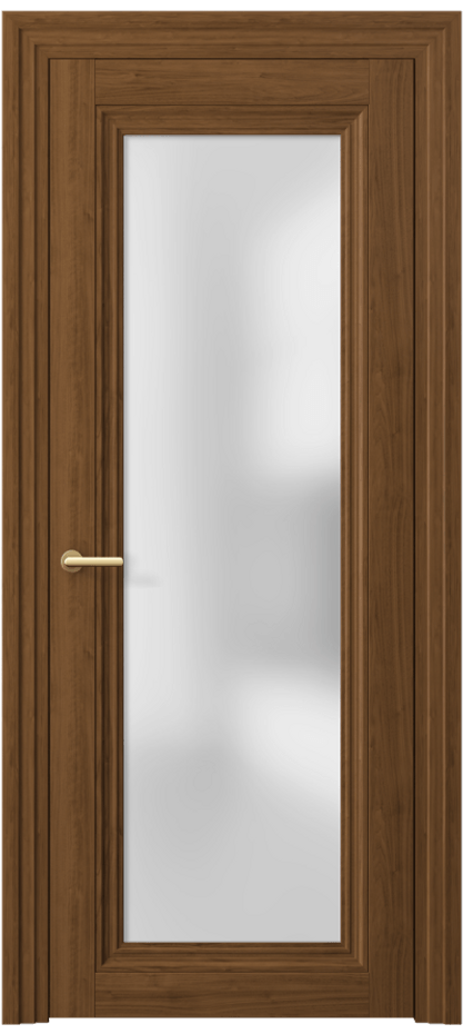 Межкомнатная дверь Centro 2502 Лесной орех Сатинированное стекло Цена 50899 ₽ | Volhovec