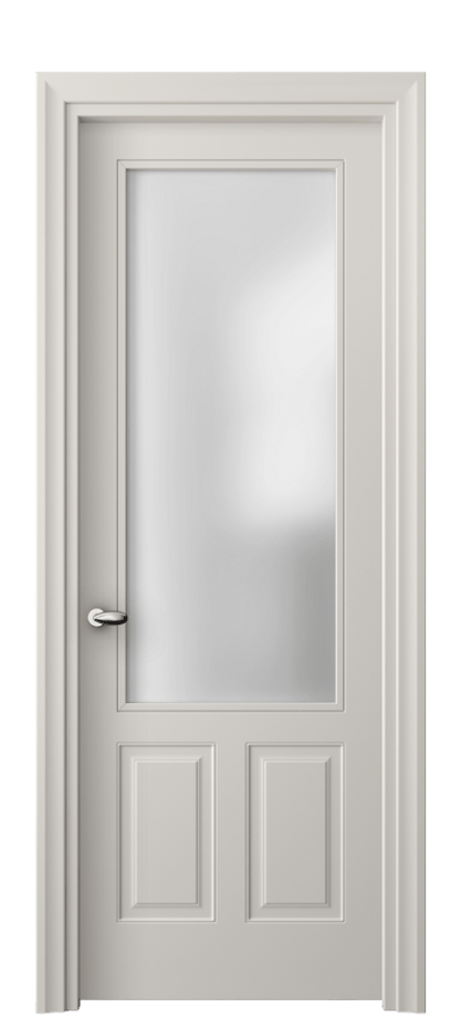 Дверь межкомнатная Esse 8522 Матовый облачно-серый Сатинированное стекло Фигурный универсальный наличник МОС Цена 59739 ₽ Наличники уже входят в базовый комплект. Фабрика дверей Волховец 8 (800) 551 43 19 Межкомнатная дверь Esse 8522 Матовый облачно-серый Сатинированное стекло Цена 59739 ₽ | Volhovec