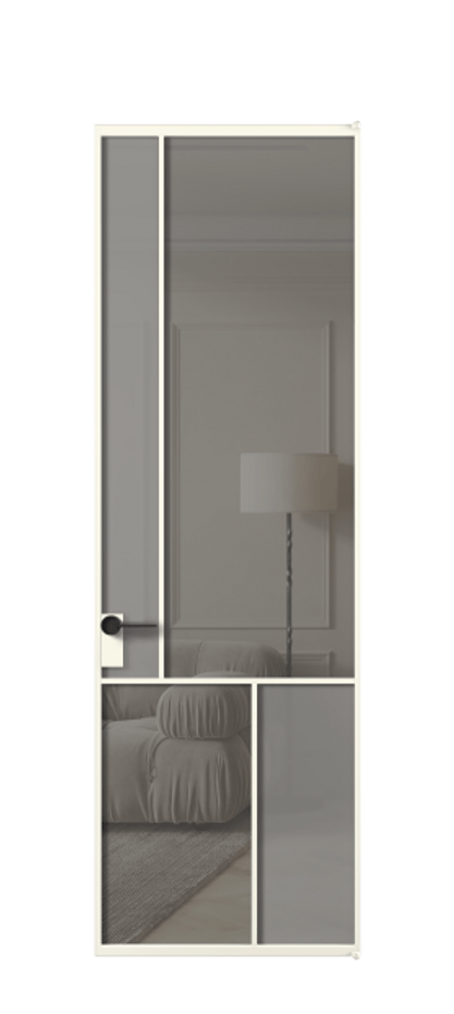 Дверь межкомнатная Mosaic АЛПЛ041.20 Алюминий жемчужный Сатинированное серое стекло, триплекс, 6 мм + Прозрачное серое стекло, триплекс Без короба АЖМ Цена 160090 Стоимость комплекта двери включает:
1. Полотно (600/650/700/750/800/850/900/950*2000-2400 мм).
2. Короб
3. Комплект фурнитуры (2 торцевые петли и магнитный замок с ответной планкой). Фабрика дверей Волховец 8 (800) 551 43 19 Межкомнатная дверь Mosaic АЛПЛ041.20 Алюминий жемчужный Сатинированное серое стекло, триплекс, 6 мм + Прозрачное серое стекло, триплекс Цена 160090 ₽ | Volhovec