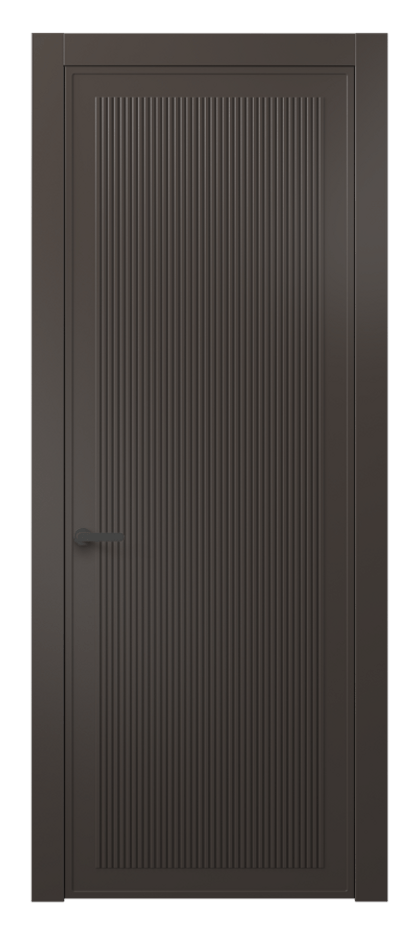 Дверь межкомнатная Dune 8622 Матовый антрацит Гладкий компланарный наличник МАН Цена 47999 ₽ Наличники уже входят в базовый комплект. Фабрика дверей Волховец 8 (800) 551 43 19 Межкомнатная дверь Dune 8622 Матовый антрацит Цена 47999 ₽ | Volhovec