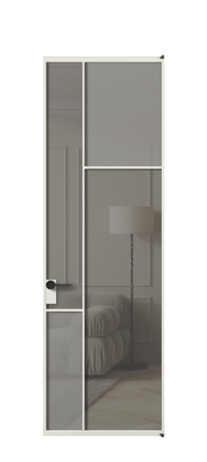 Дверь межкомнатная Mosaic АЛПЛ041.11 Алюминий серый Сатинированное серое стекло, триплекс, 6 мм + Прозрачное серое стекло, триплекс Без короба АСР Цена 160090 Стоимость комплекта двери включает:
1. Полотно (600/650/700/750/800/850/900/950*2000-2400 мм).
2. Короб
3. Комплект фурнитуры (2 торцевые петли и магнитный замок с ответной планкой). Фабрика дверей Волховец 8 (800) 551 43 19 Межкомнатная дверь Mosaic АЛПЛ041.11 Алюминий серый Сатинированное серое стекло, триплекс, 6 мм + Прозрачное серое стекло, триплекс Цена 160090 ₽ | Volhovec