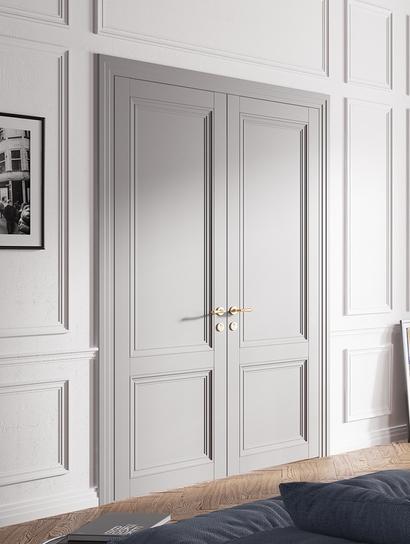 Багетная рамка на полотне