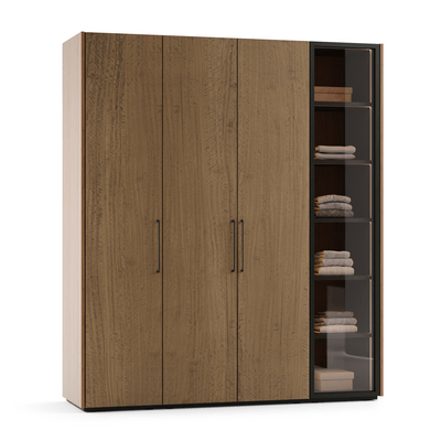 Мебель Шкафы для одежды Module. Цвет Эвкалипт кофейный матовый фризе. Материал Шпон эвкалипта Naturwood. Коллекция Идея 3. Фото. Мебель Шкафы для одежды Module. Цвет Эвкалипт кофейный матовый фризе. Материал Шпон эвкалипта Naturwood. Коллекция Идея 3. Картинка.