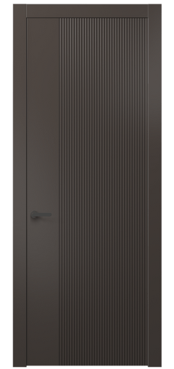 Межкомнатная дверь АКП 8623 МАН. Цвет Матовый антрацит. Материал Гладкая эмаль. Коллекция Dune. Фото. Дверь межкомнатная АКП 8623 МАН. Цвет Матовый антрацит. Материал Гладкая эмаль. Коллекция Dune. Картинка.