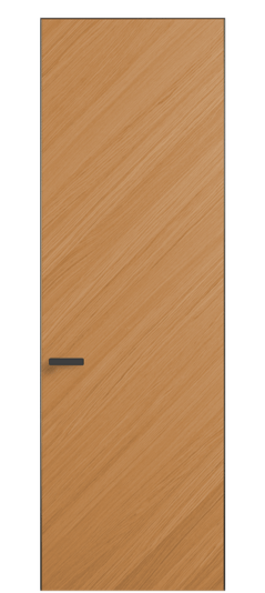 Дверь межкомнатная 0200 ДМНМР Дуб миндальный матовый. Цвет Дуб миндальный матовый рифт. Материал Радиальный шпон Naturwood. Коллекция Rift. Картинка.