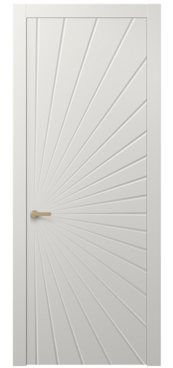 Дверь межкомнатная 8649 МСР . Цвет Матовый серый. Материал Гладкая эмаль. Коллекция Alba. Картинка.