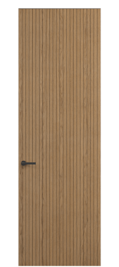 Дверь межкомнатная ПУ 0019 ДМНМ. Цвет Дуб миндальный матовый. Материал Шпон Naturwood. Коллекция Select. Картинка.