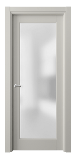 Дверь межкомнатная 6300 БТСР САТ. Цвет Бук тёплый серый. Материал Массив бука эмаль. Коллекция Toscana Rombo. Картинка.