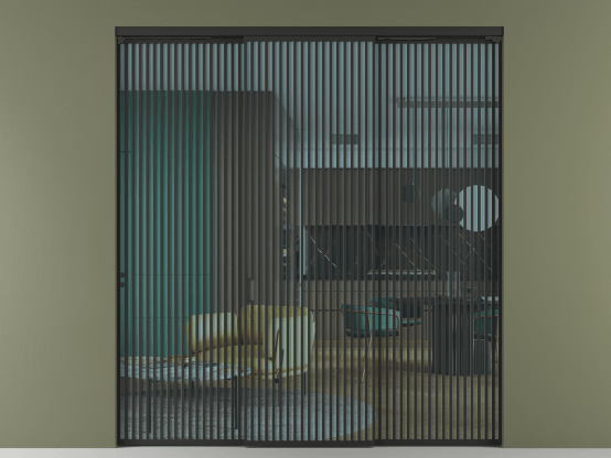 Алюминевая перегородка АЛПР 040.06_ЧРН_ПРОЗ ГОЛ_new. Цвет Алюминий Черный. Материал Алюминий. Коллекция Перегородка Formato внутри проёма 3 створки. Фото. Алюминевая перегородка АЛПР 040.06_ЧРН_ПРОЗ ГОЛ_new. Цвет Алюминий Черный. Материал Алюминий. Коллекция Перегородка Formato внутри проёма 3 створки. Картинка.