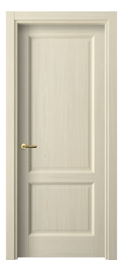 Дверь межкомнатная 1421 МОЯ. Цвет Молочный ясень. Материал Ciplex ламинатин. Коллекция Galant. Картинка.