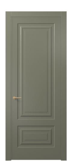 Дверь межкомнатная АКП 8441 МОТ Матовый оливковый тёмный. Цвет Матовый оливковый тёмный. Материал Гладкая эмаль. Коллекция Mascot. Картинка.