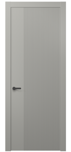 Дверь межкомнатная 8623 МНСР . Цвет Матовый нейтральный серый. Материал Гладкая эмаль. Коллекция Dune. Картинка.
