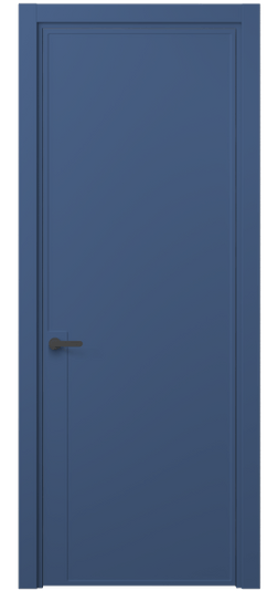 Дверь межкомнатная 8603 Отдалённо-синий RAL 5023. Цвет RAL Отдалённо-синий RAL 5023. Материал Гладкая эмаль. Коллекция Frame. Картинка.