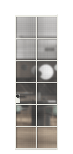 Межкомнатная дверь АЛПЛ040.05 АССР MS. Цвет Алюминий светло-серый. Материал Алюминий в эмали. Коллекция Formato. Фото. Дверь межкомнатная АЛПЛ040.05 АССР MS. Цвет Алюминий светло-серый. Материал Алюминий в эмали. Коллекция Formato. Картинка.