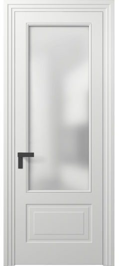 Межкомнатная дверь 8342 МБЛ Сатин. Цвет Матовый белоснежный. Материал Гладкая эмаль. Коллекция Rocca. Фото. Дверь межкомнатная 8342 МБЛ Сатин. Цвет Матовый белоснежный. Материал Гладкая эмаль. Коллекция Rocca. Картинка.