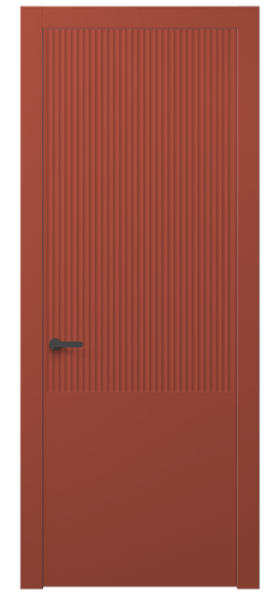 Дверь межкомнатная 8646 NCS S 3040-Y80R. Цвет NCS NCS S 3040-Y80R. Материал Гладкая эмаль. Коллекция Alba. Картинка.