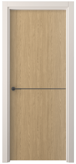 Дверь межкомнатная 4207 ЖМД. Цвет Жемчужный дуб. Материал Ламинатин. Коллекция Freedom. Картинка.