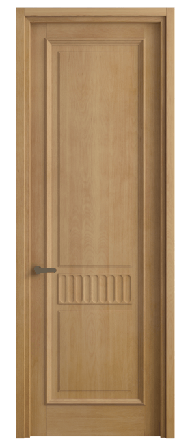 Дверь межкомнатная 6707 БНМ. Цвет Бук натуральный матовый. Материал Массив бука матовый. Коллекция Charm. Картинка.